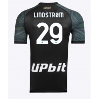 SSC Napoli Jesper Lindstrom #29 Tretí futbalový dres 2023-24 Krátky Rukáv
